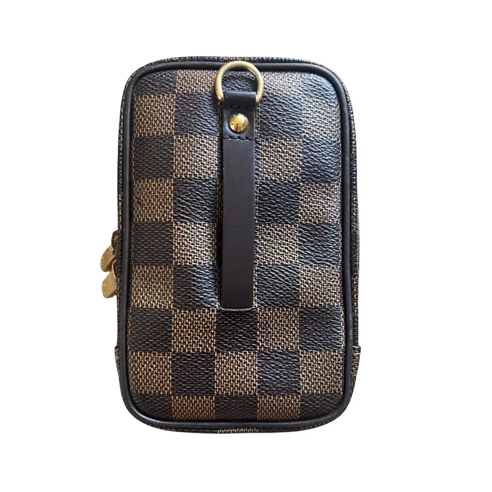 Louis Vuitton Damier Ebene Etui Okapi PM Crossbody Bag Pouch